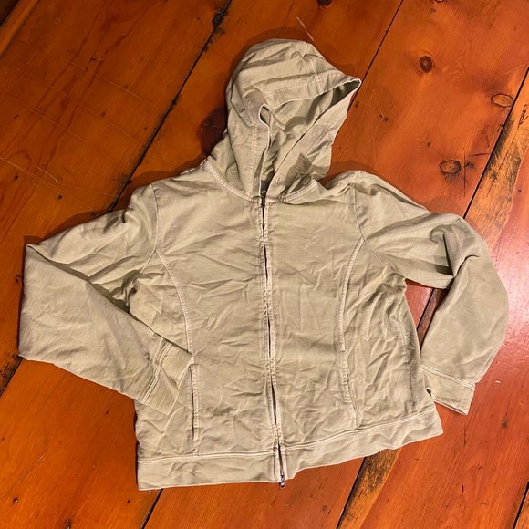 Light Green Zip-Up Hoodie - Picture 2 of 7